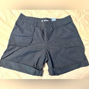 NWT Izod cotton shorts - size 14, blue